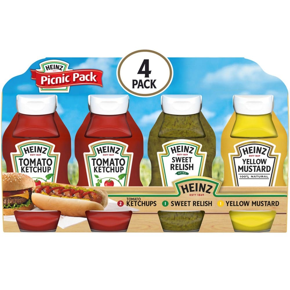 Heinz Picnic Pack (4 pk.) - Condiments Oils & Sauces - Heinz