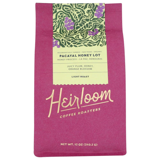 HEIRLOOM: Coffee Pacayal Honey Lot 12 OZ (Pack of 2) - Grocery > Beverages > Coffee Tea & Hot Cocoa - HEIRLOOM