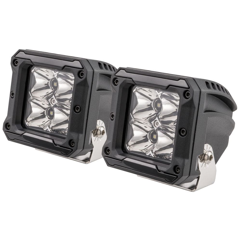 HEISE 4 LED Cube Light w/ Harness - Spot Beam- 3 - 2 Pack - Automotive/RV | Lighting,Lighting | Pods & Cubes - HEISE LED Lighting Systems