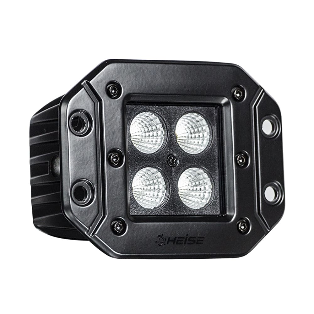 HEISE Blackout LED Cube Light - Flush Mount - 3 - Automotive/RV | Lighting,Lighting | Pods & Cubes - HEISE LED Lighting Systems