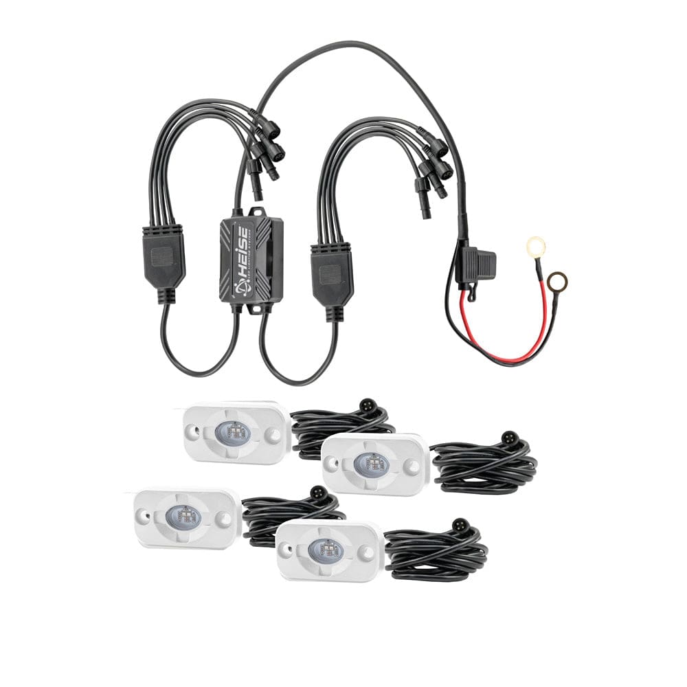 HEISE RBG Accent Light Kit - 4 Pack - Automotive/RV | Lighting,Lighting | Interior / Courtesy Light - HEISE LED Lighting Systems
