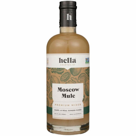 HELLA COCKTAIL Hella Cocktail Mixer Moscow Mule Premium, 25.4 Fo