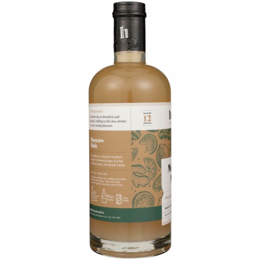 HELLA COCKTAIL Hella Cocktail Mixer Moscow Mule Premium, 25.4 Fo