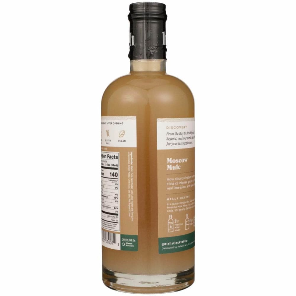 HELLA COCKTAIL Hella Cocktail Mixer Moscow Mule Premium, 25.4 Fo