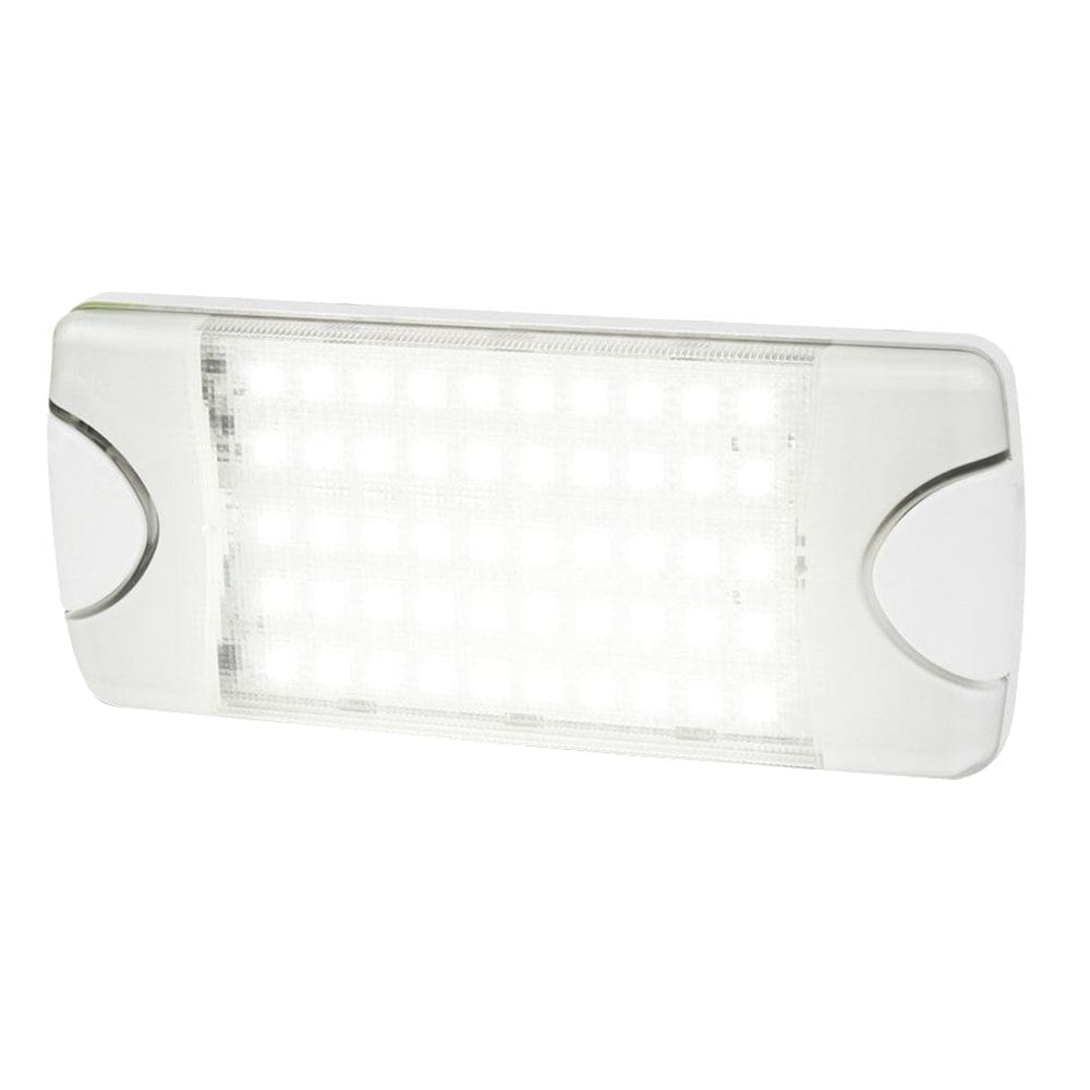 Hella Marine DuraLED 50 Low Profile Interior/ Exterior Lamp - White LED Spreader Beam - Lighting | Interior / Courtesy Light - Hella Marine
