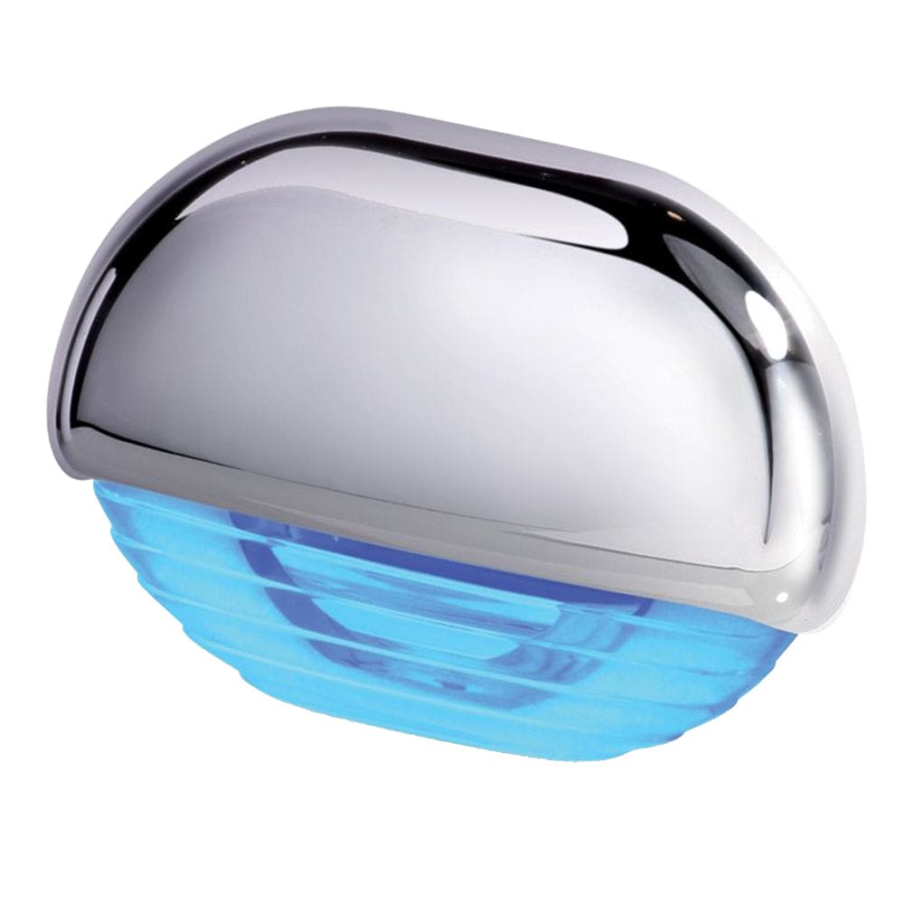 Hella Marine Easy Fit Step Lamp - Blue Chrome Cap - Lighting | Interior / Courtesy Light - Hella Marine
