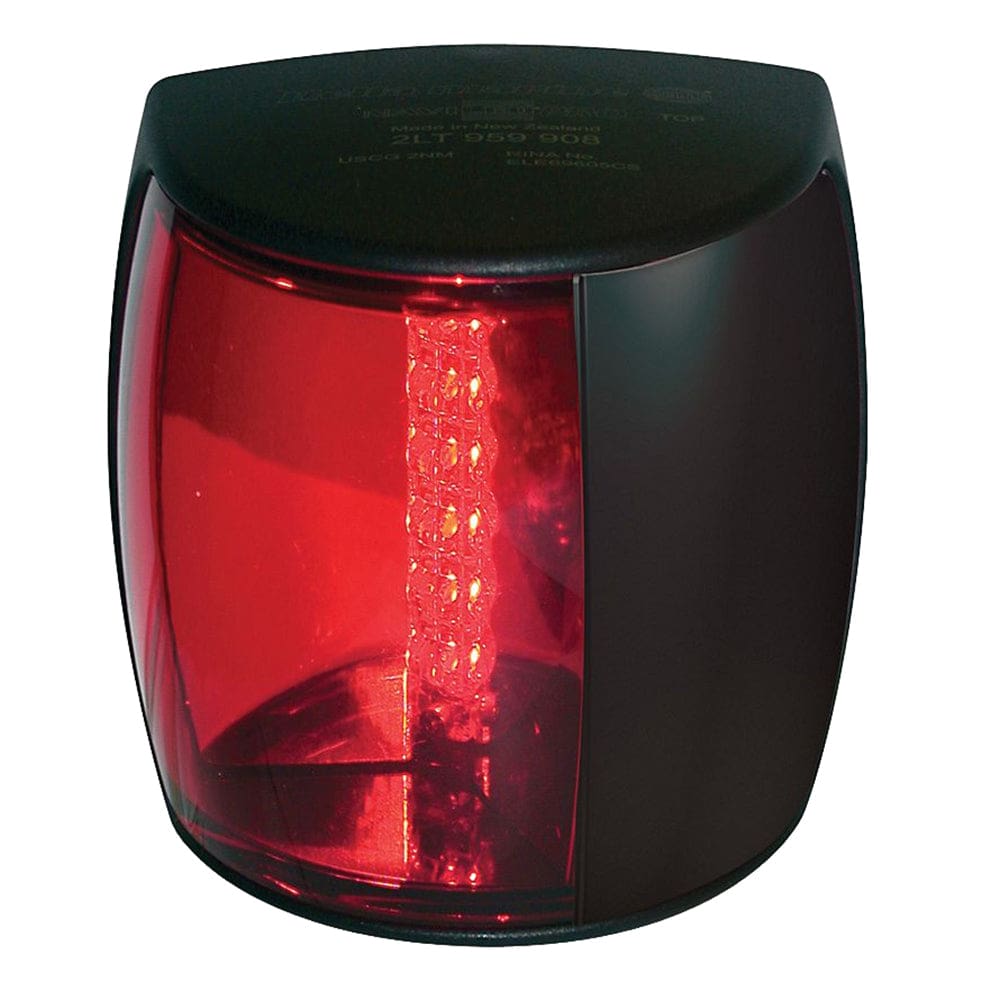 Hella Marine NaviLED PRO Port Navigation Lamp - 2nm - Red Lens/ Black Housing - Lighting | Navigation Lights - Hella Marine