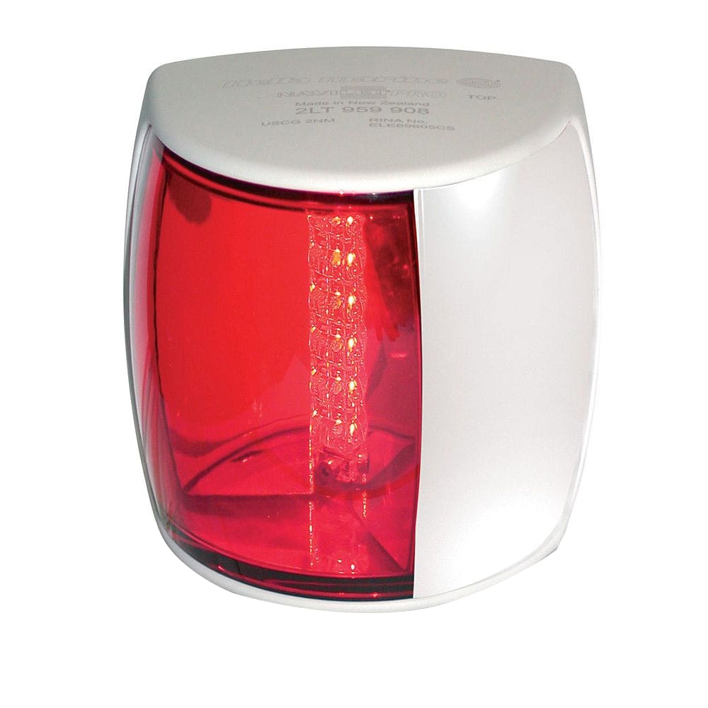 Hella Marine NaviLED PRO Port Navigation Lamp - 2nm - Red Lens/ White Housing - Lighting | Navigation Lights - Hella Marine