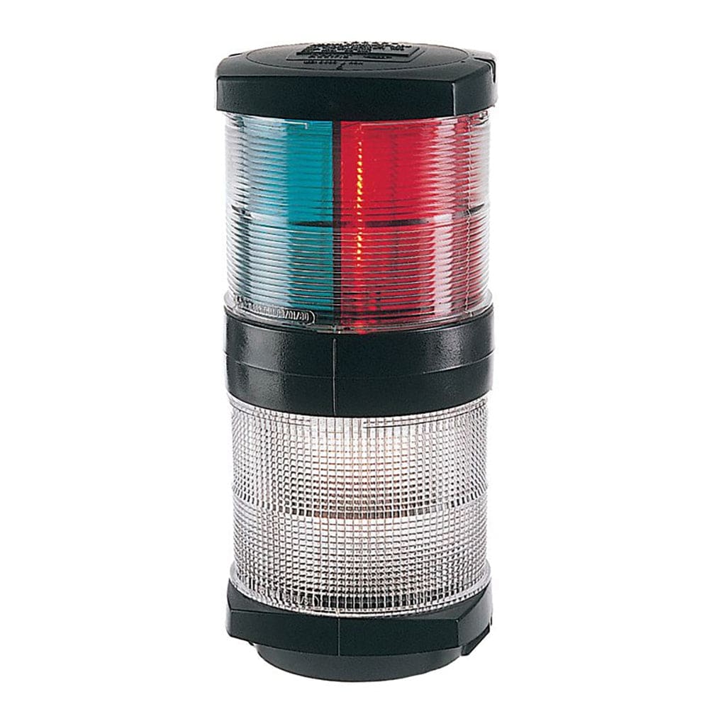 Hella Marine Tri-Color Navigation Light/ Anchor Navigation Lamp- Incandescent - 2nm - Black Housing - 12V - Lighting | Navigation Lights -