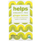 HELPS Grocery > Beverages > Coffee, Tea & Hot Cocoa HELPS: Organic Tea Ginger Lemon, 16 bg