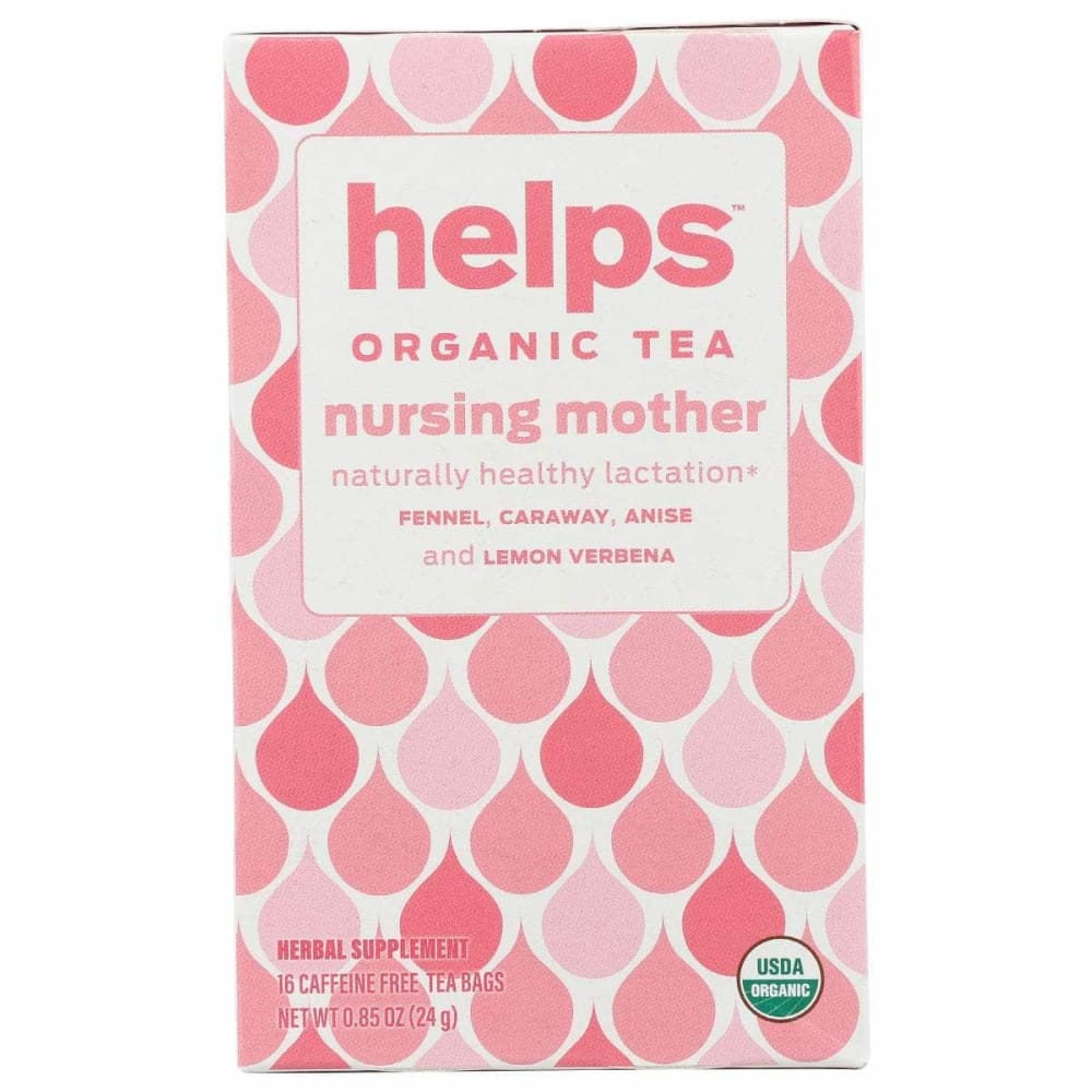 HELPS Grocery > Beverages > Coffee, Tea & Hot Cocoa HELPS: Tea Nursing Mother Org, 16 bg