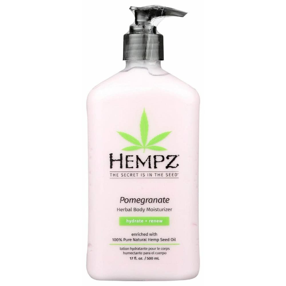 HEMPZ Beauty & Body Care > Skin Care > Body Lotions & Cremes HEMPZ: Pomegranate Herbal Body Moisturizer, 17 oz