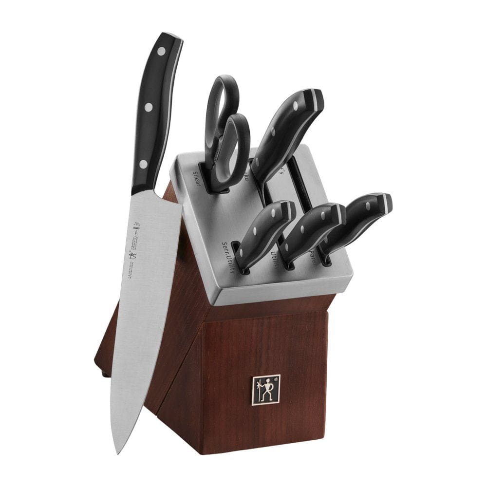 Henckels Definition 7- Piece Self-Sharpening Knife Block Set - Cutlery Sets & Kitchen Knives - Henckels