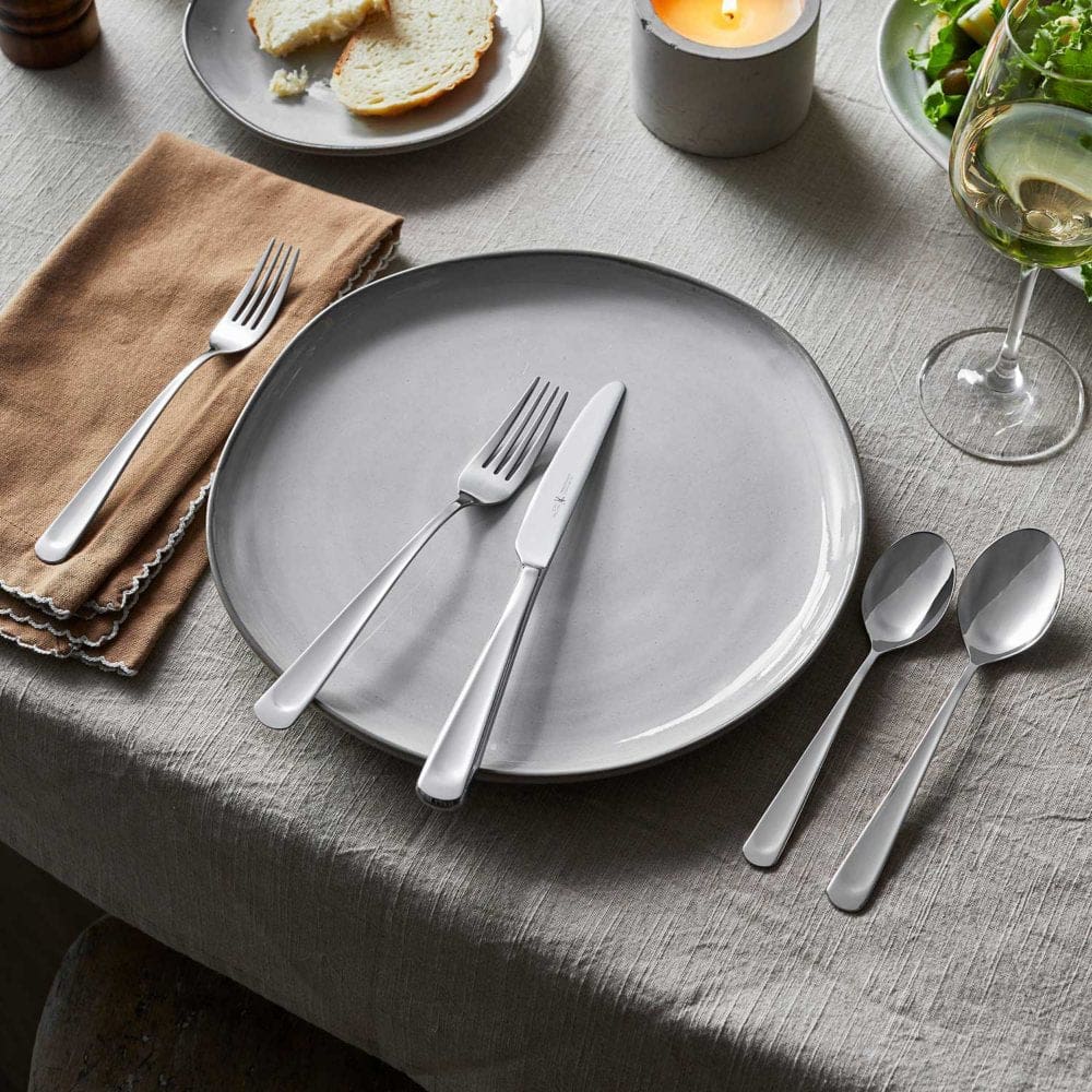 Henckels Silvano 45-Piece 18/10 Stainless Steel Flatware Set - Cutlery Sets & Kitchen Knives - Henckels