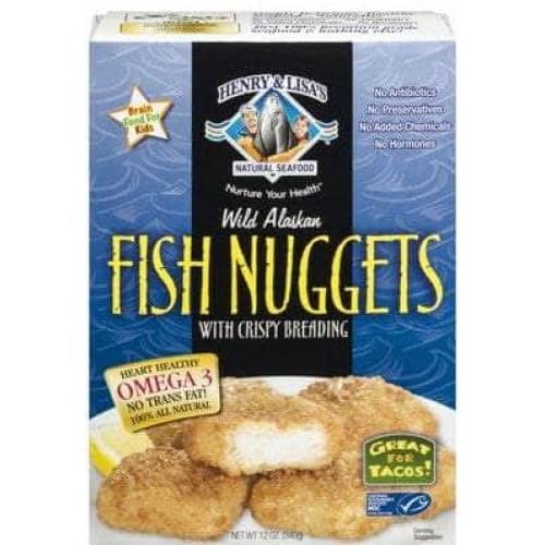 Henry & Lisas Natural Seafood Henry & Lisas Alaskan Wild Fish Nugget, 12 oz