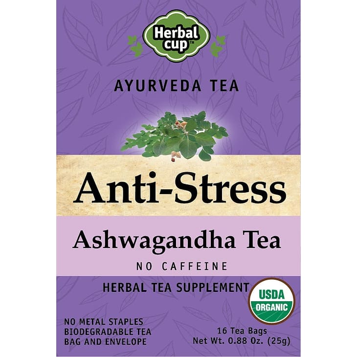 HERBAL CUP: Anti Stress Ashwanganda Tea 16 bg - Grocery > Beverages > Coffee Tea & Hot Cocoa - HERBAL CUP