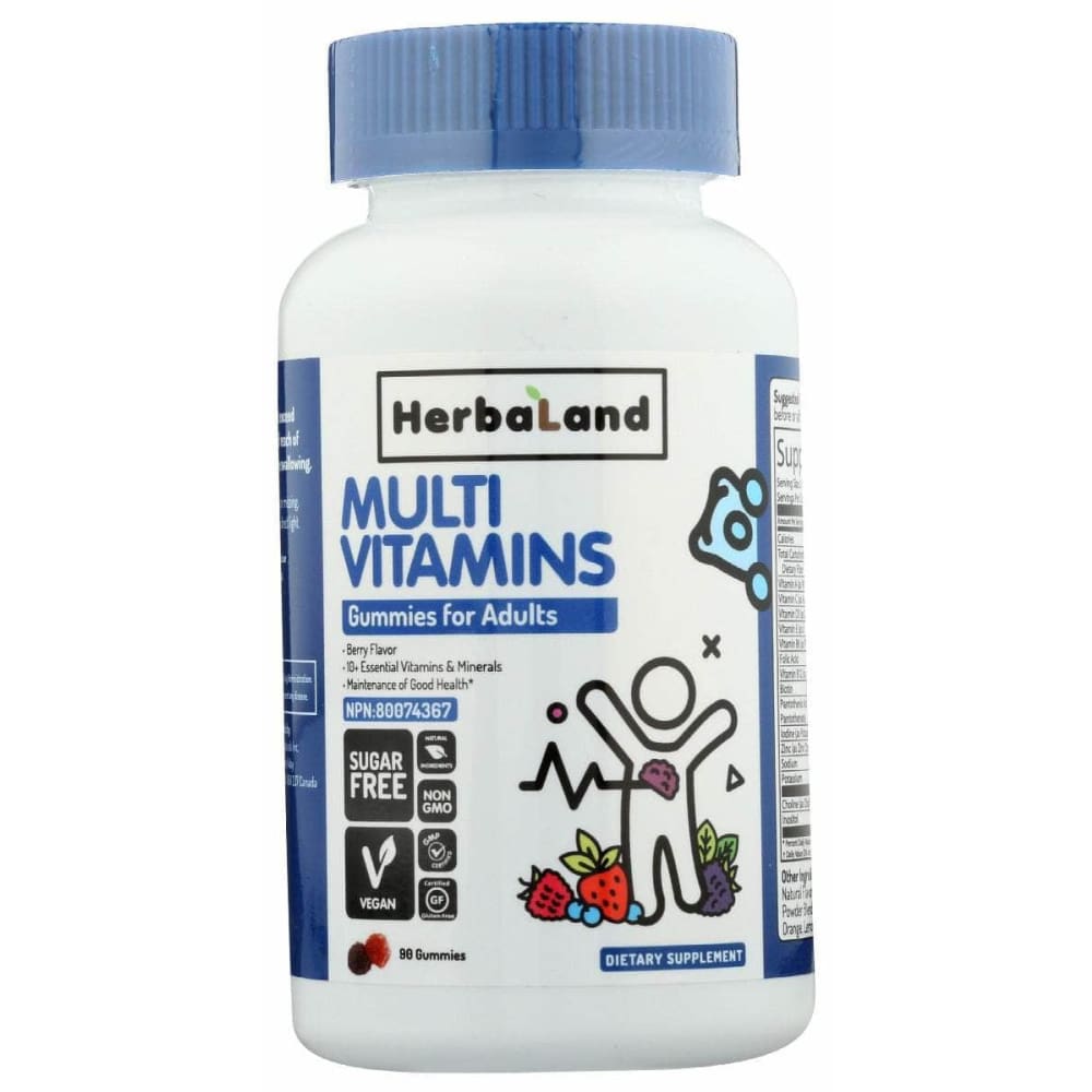 HERBALAND Vitamins & Supplements > Vitamins & Minerals HERBALAND: Adult Multivitamin Gummie, 90 pc