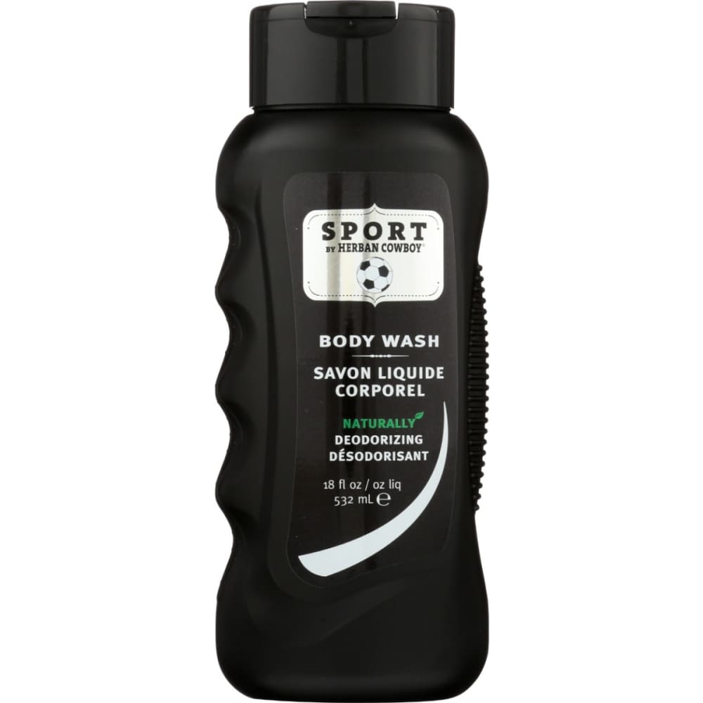 Herban Cowboy: Body Wash Sport (18.00 FO) (Pack of 3) - Beauty & Body Care > Soap and Bath Preparations > Body Wash - Herban Cowboy