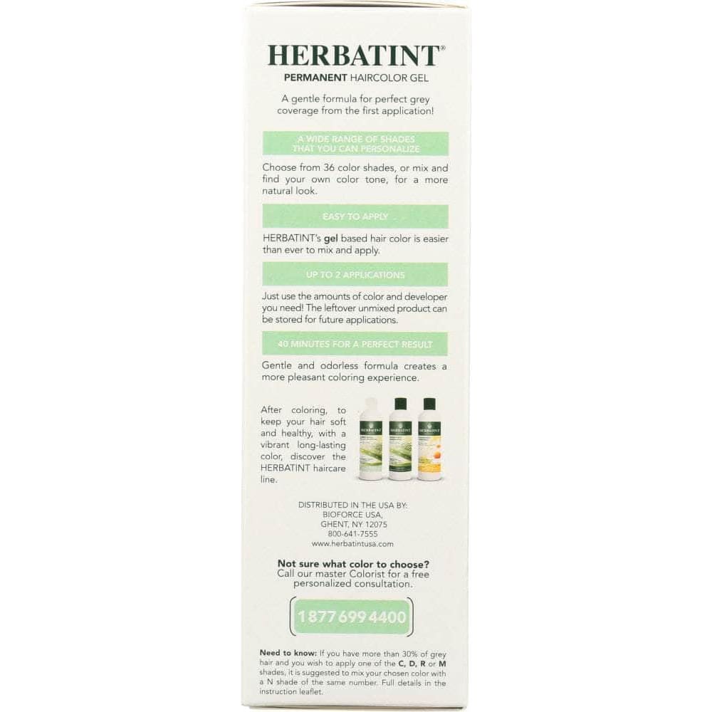 HERBATINT Herbatint Permanent Hair Color Gel 4M Mahogany Chestnut, 4.56 Oz