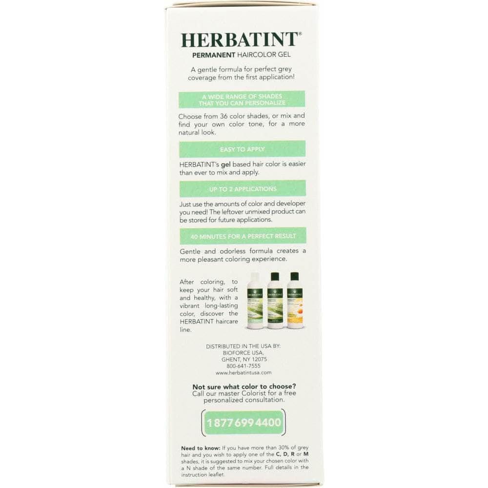HERBATINT Herbatint Permanent Hair Color Gel 4R Copper Chestnut, 4.56 Fo
