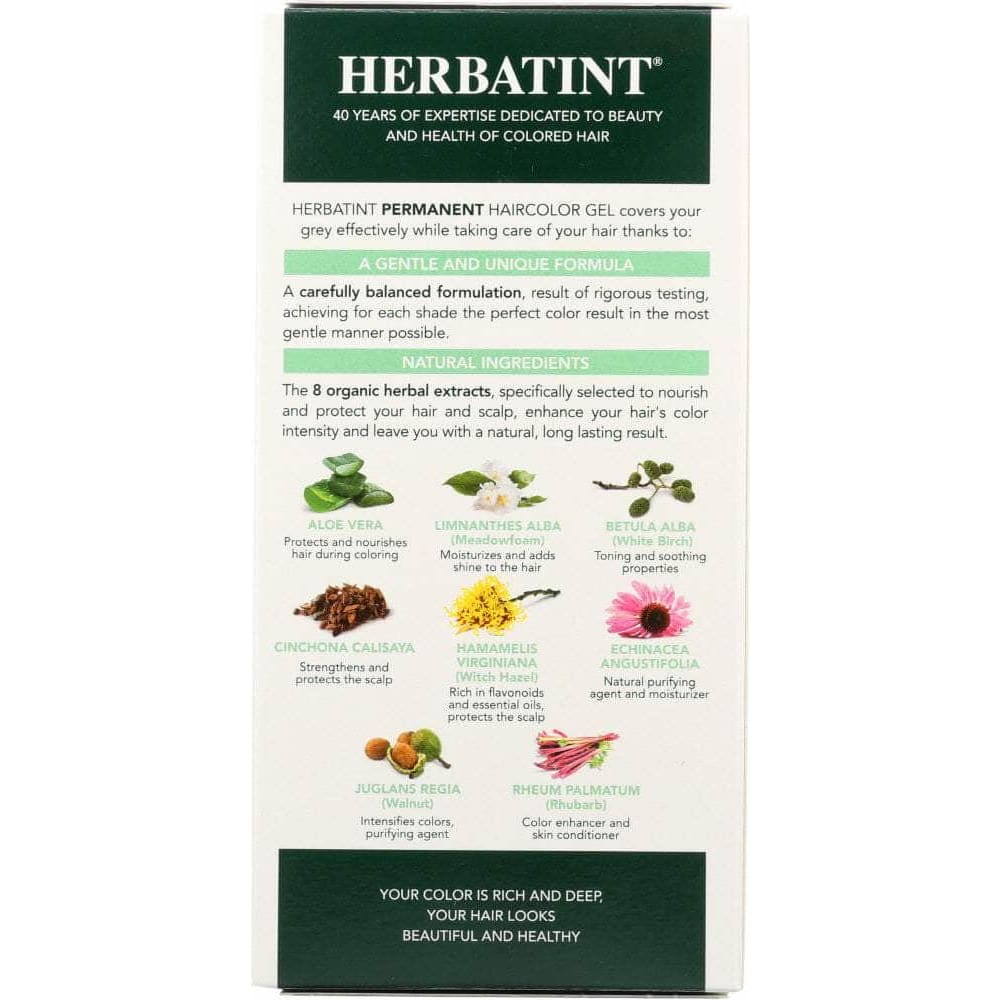 HERBATINT Herbatint Permanent Hair Color Gel 6D Dark Golden Blonde, 4.56 Oz