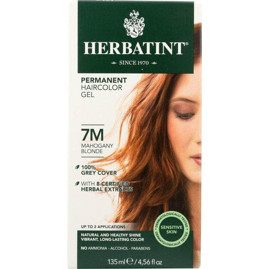 HERBATINT Herbatint Permanent Hair Color Gel 7M Mahogany Blonde, 4.56 Oz