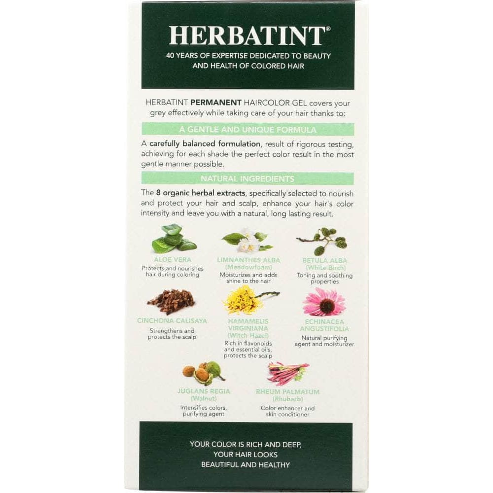 HERBATINT Herbatint Permanent Haircolor Gel 4D Golden Chestnut, 4.56 Fo