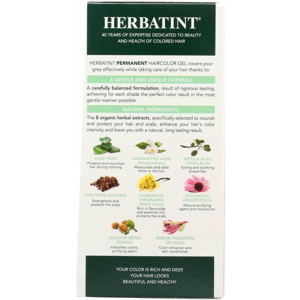 HERBATINT Herbatint Permanent Herbal Haircolor Gel 2N Brown, 4 Oz