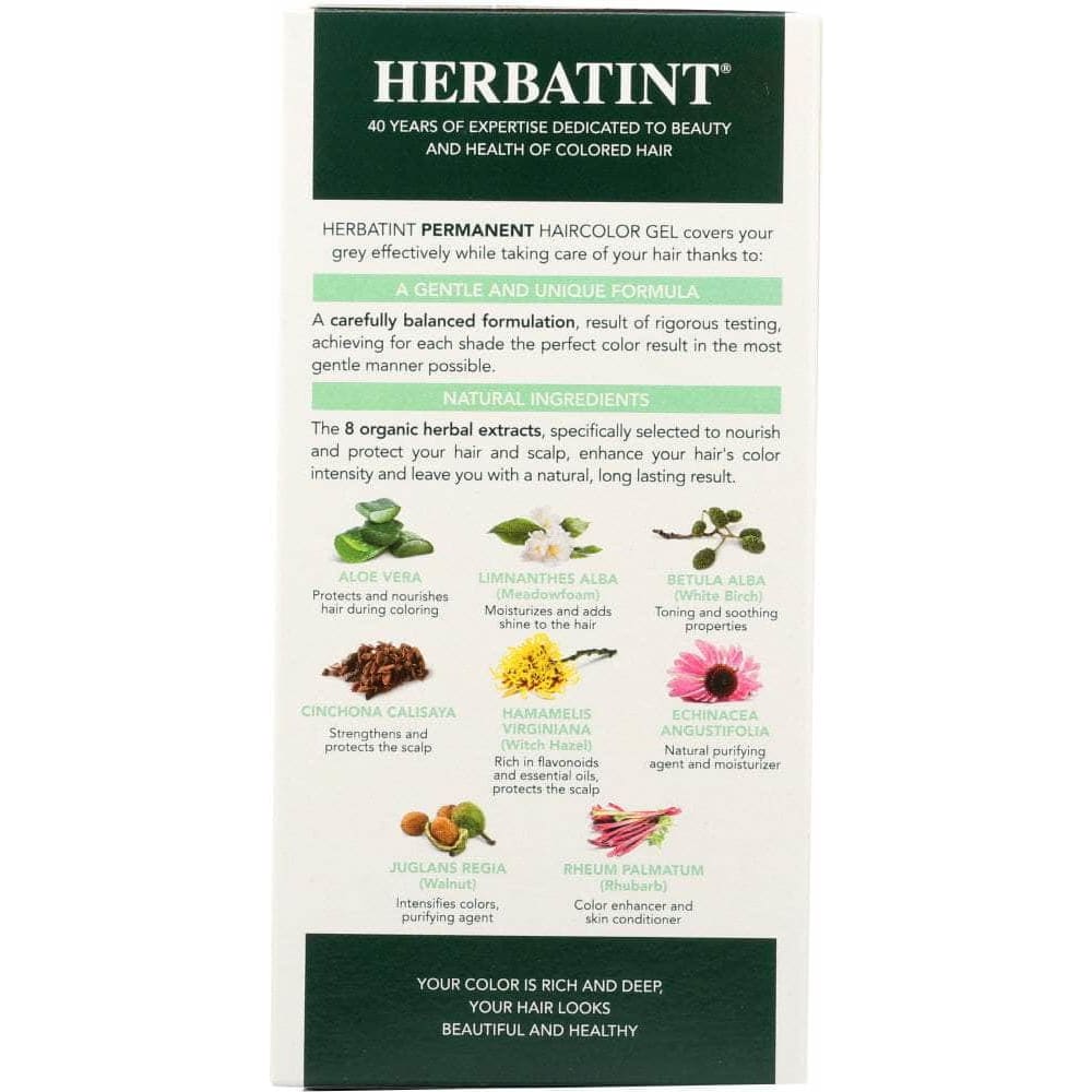 HERBATINT Herbatint Permanent Herbal Haircolor Gel 8N Light Blonde, 4 Oz