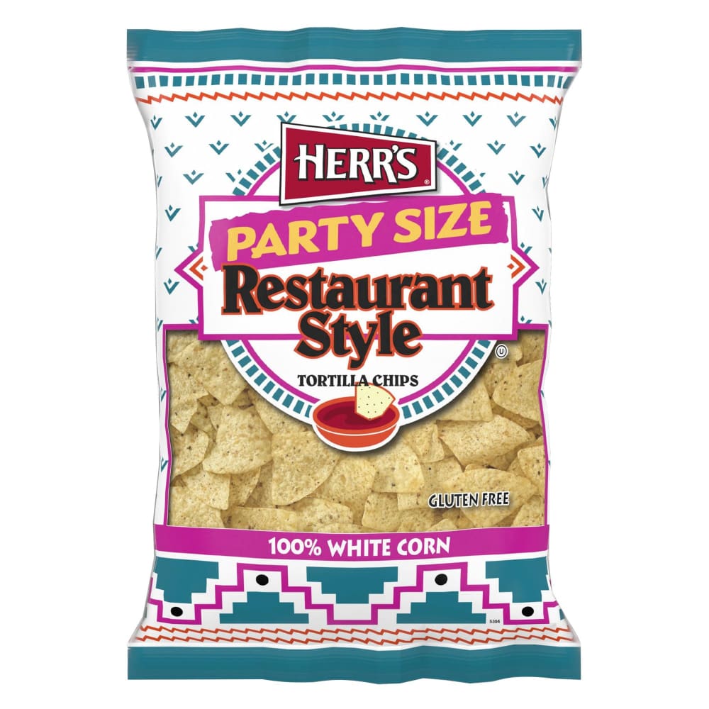 Herr’s White Corn Tortilla Chips 17 oz. - Herr’s