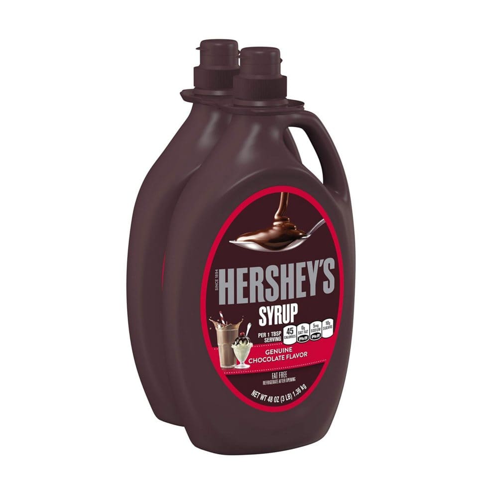 HERSHEY’S Chocolate Syrup (48 oz. 2 pk.) (Pack of 2) - Ice Cream & Desserts - HERSHEY’S