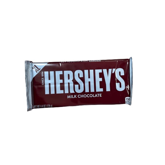 Hershey's HERSHEY'S Milk Chocolate Extra Large Candy Bar, Full size, 4.4 oz, Bar