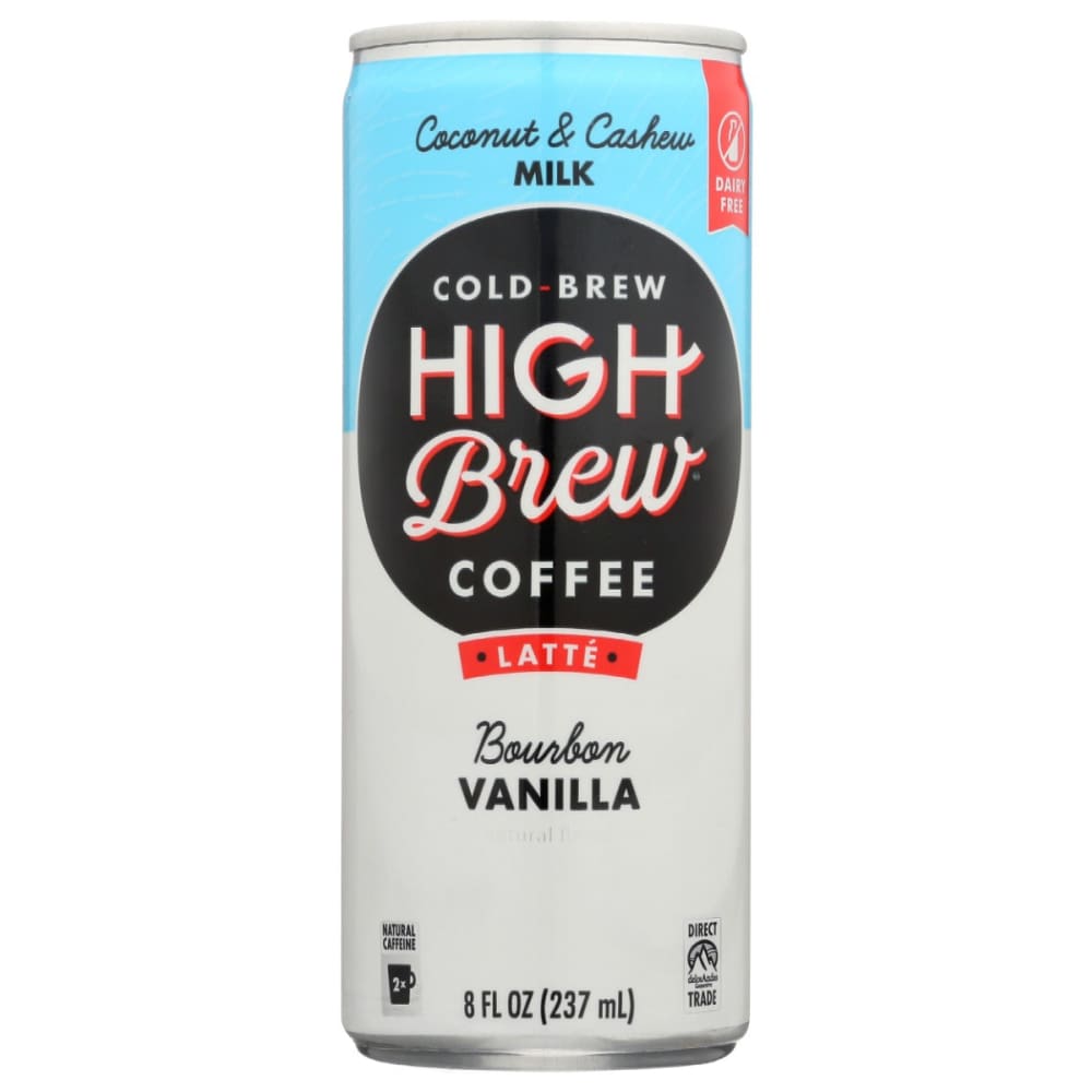 High Brew: Coffee Brbn Vanilla Latte (8.00 FO) (Pack of 5) - Grocery > Beverages > Coffee Tea & Hot Cocoa - High Brew