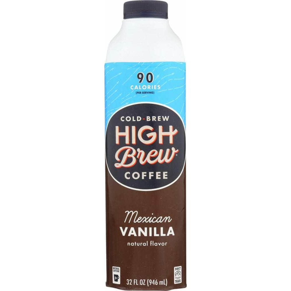 High Brew Coffee High Brew Mexican Vanilla Coffee, 32 oz