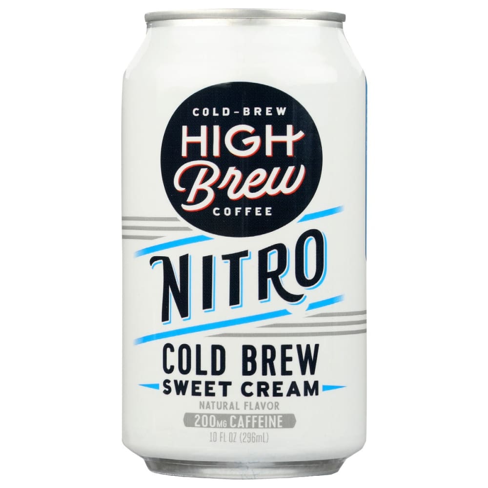 HIGH BREW: Nitro Sweet Cream Cold Brew Coffee 10 fo (Pack of 5) - MONTHLY SPECIALS > Beverages > Coffee Tea & Hot Cocoa - HIGH BREW