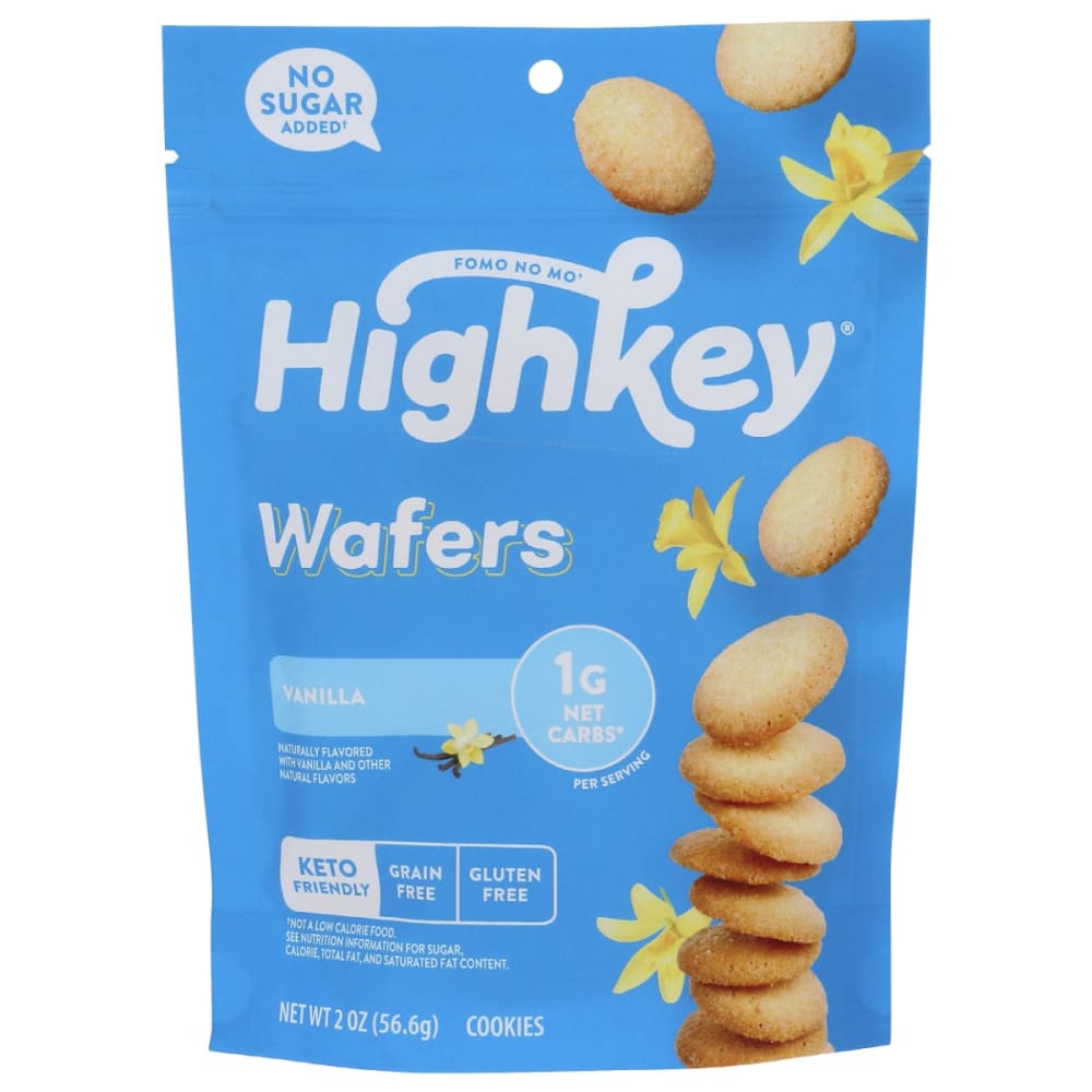 HIGH KEY SNACKS: Vanilla Wafers Cookies 2 oz (Pack of 5) - HIGH KEY SNACKS