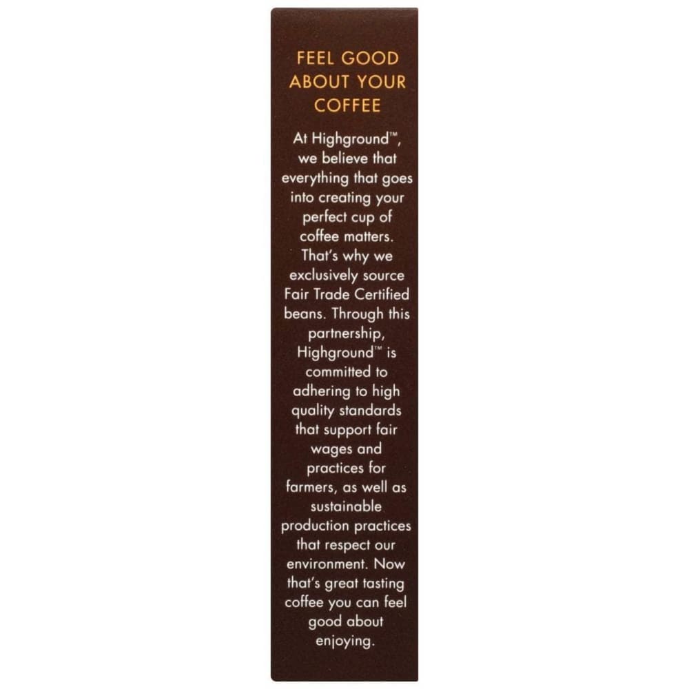 HIGHGROUND Highground Regular Instant Coffee Stick 10 Count, 0.7 Oz
