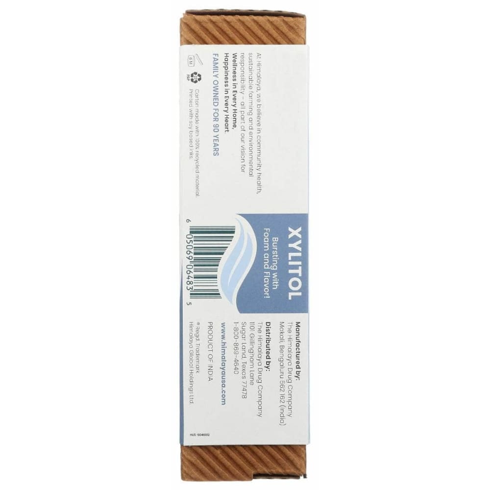 HIMALAYA HERBAL HEALTHCARE Beauty & Body Care > Oral Care > Toothpastes & Toothpowders HIMALAYA HERBAL HEALTHCARE: Mint Xylitol Toothpaste, 4 oz