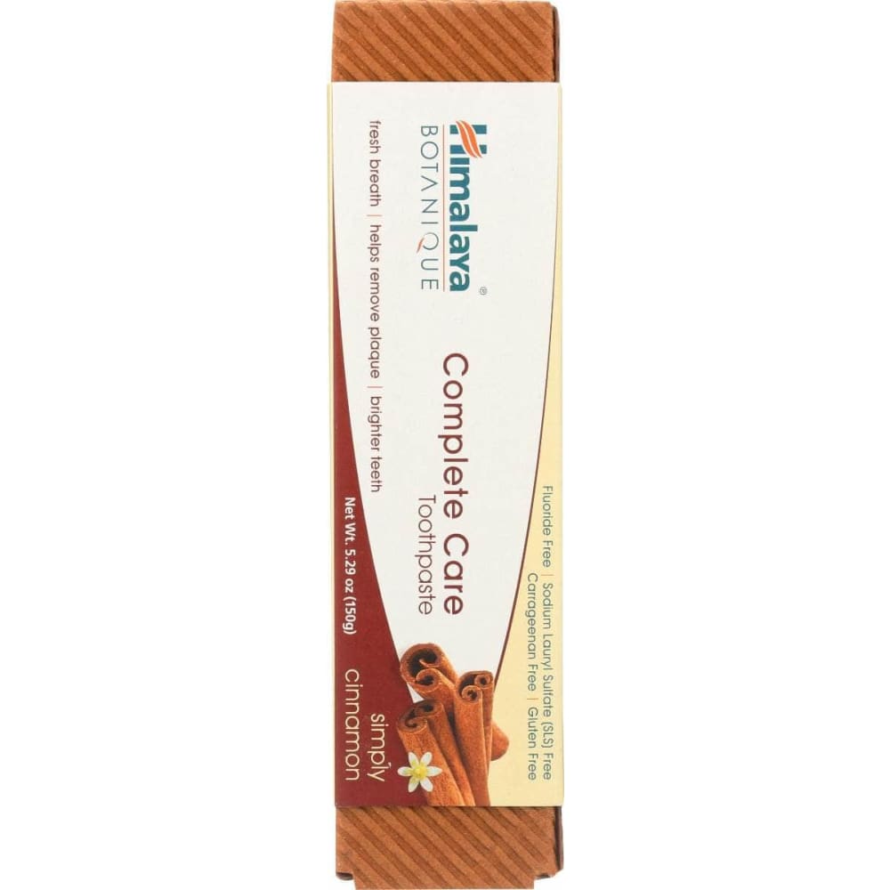 HIMALAYA HERBAL HEALTHCARE Beauty & Body Care > Oral Care > Toothpastes & Toothpowders HIMALAYA HERBAL HEALTHCARE: Simply Cinnamon Complete Care Toothpaste, 150 gm