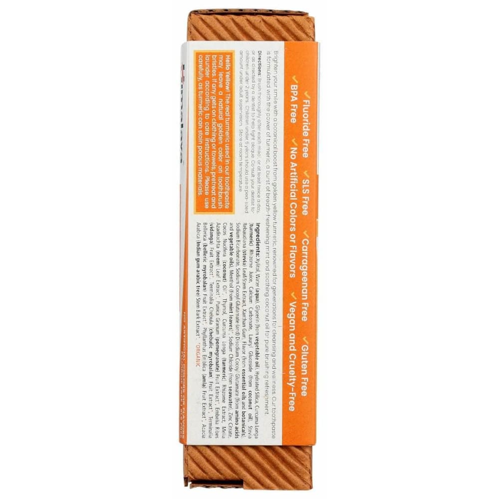 HIMALAYA HERBAL HEALTHCARE Beauty & Body Care > Oral Care > Toothpastes & Toothpowders HIMALAYA HERBAL HEALTHCARE: Turmeric & Coconut Oil Whitening Antiplaque Toothpaste, 4 oz
