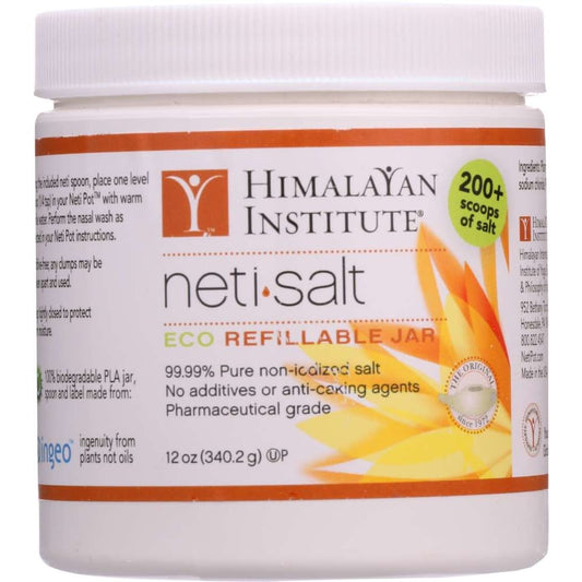 HIMALAYAN CHANDRA: Neti Pot Salt 12 oz (Pack of 5) - Natural Remedies > Nasal Care - HIMALAYAN CHANDRA