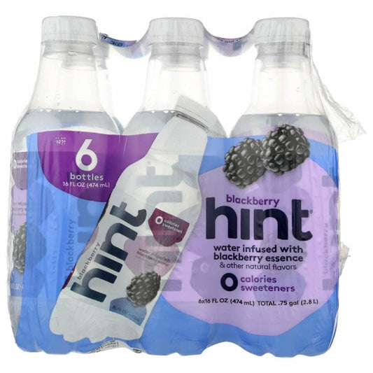 HINT HINT Water Blackberry 6Pk, 96 fo
