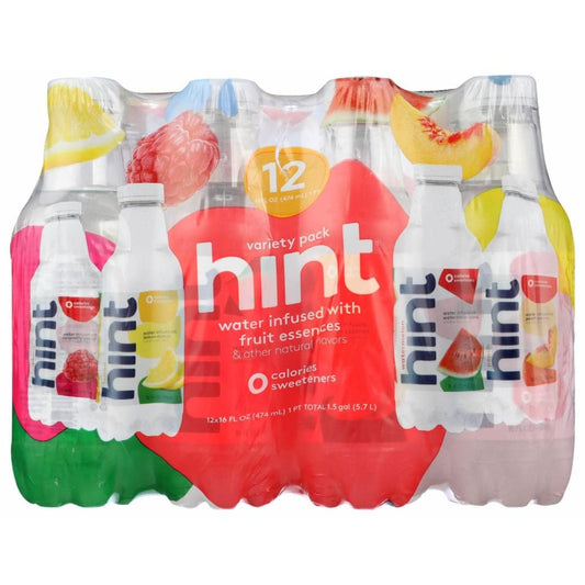 HINT HINT Water Flvrd Red Vp 12Pk, 192 fo