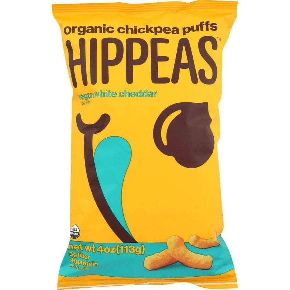 Hippeas Hippeas Chickpea Puffs White Cheddar, 4 oz