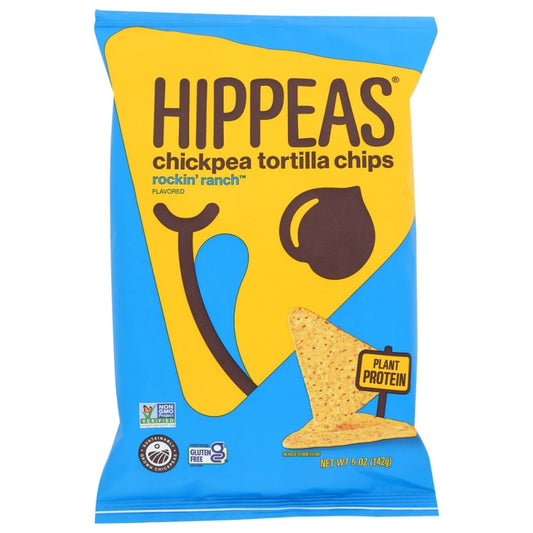 HIPPEAS: Chip Tortilla Ranch Rckn 5 OZ (Pack of 5) - Tortilla & Corn Chips - HIPPEAS