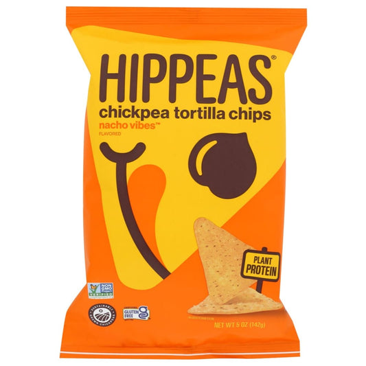 HIPPEAS: Chips Tortilla Nacho Vbs 5 OZ (Pack of 5) - Tortilla & Corn Chips - HIPPEAS