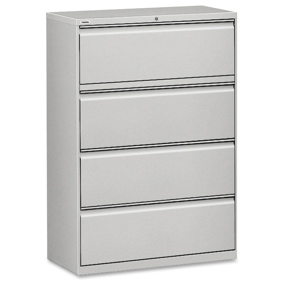 Hirsh 36 x 52Â½â€ 4-Drawer Lateral File Cabinet Select Color - File Cabinets - Hirsh