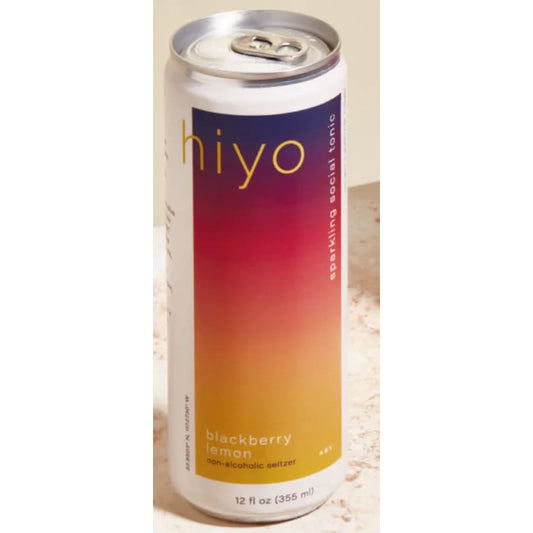 HIYO: Seltzer Blackberry Lemon 12 FO (Pack of 5) - Grocery > Beverages - HIYO