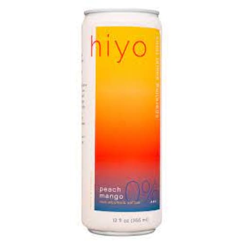 HIYO: Seltzer Peach Mango 12 FO (Pack of 5) - Grocery > Beverages > Juices - HIYO