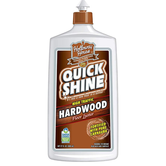 HOLLOWAY HOUSE: Quick Shine Hardwood Floor Luster 27 fo (Pack of 2) - Home Products > Cleaning Supplies - HOLLOWAY HOUSE